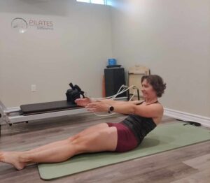 pilates rollup exercise